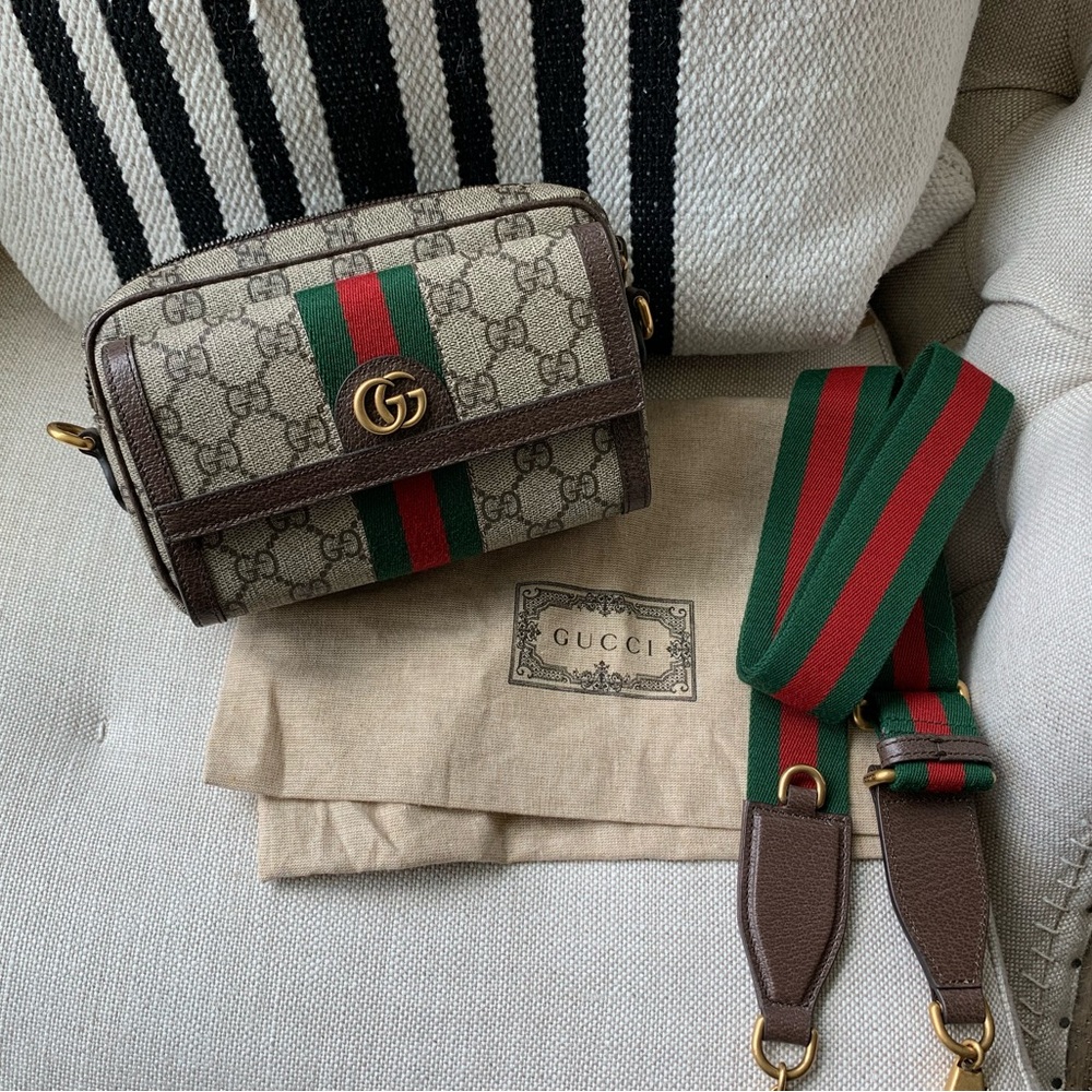 Gucci Ophidia Crossbody with Adjustable Strap.  Brand New w/dust bag & receipt.